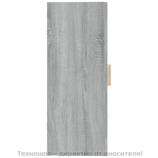 Окачен стенен шкаф, сив сонома, 69,5x34x90 см