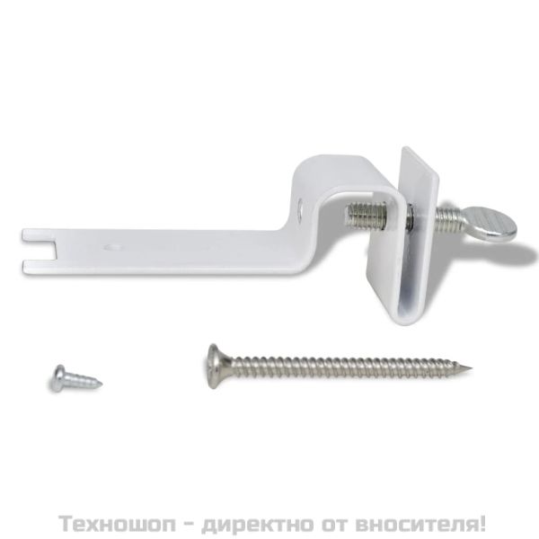 Комплект външни соларни LED лампи за ограда – 6 броя