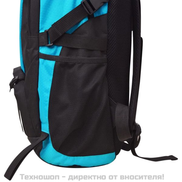 Туристическа раница, 40 л, черно и синьо