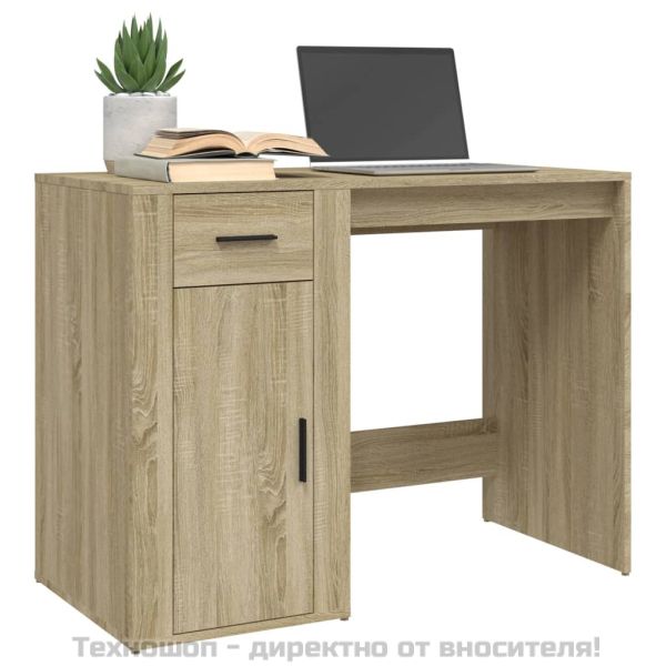 Бюро, дъб сонома, 100x49x75 см, инженерно дърво