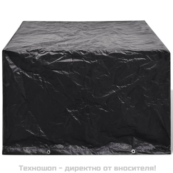 Покривало за градински мебели 8 капси 135 x 135 x 90 см