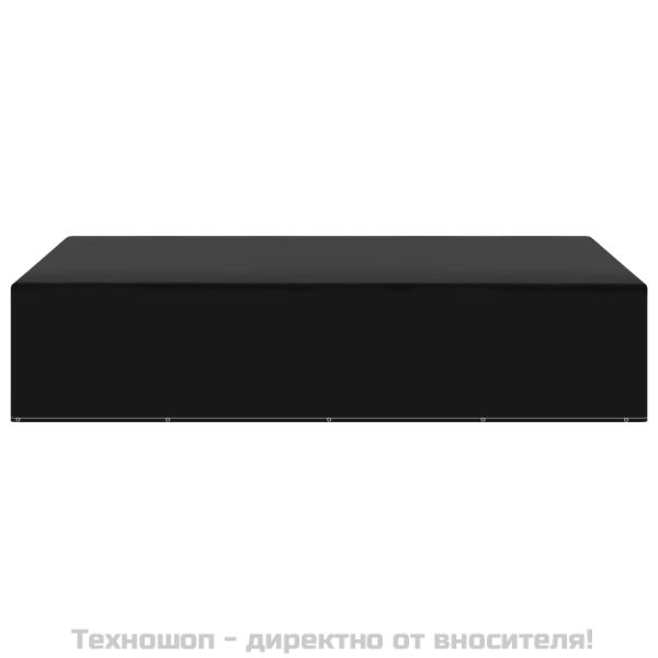 Покривало за градински мебели 12 капси 325x205x70 см