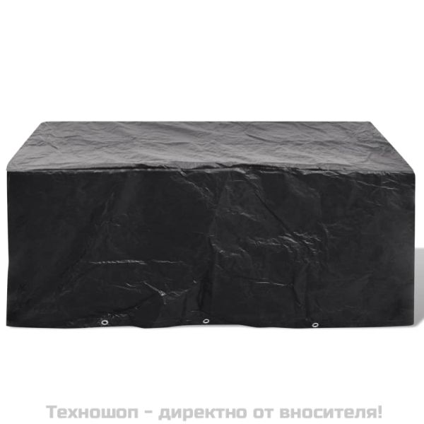 Покривало за градински мебели 8 капси 240 x 140 x 90 см
