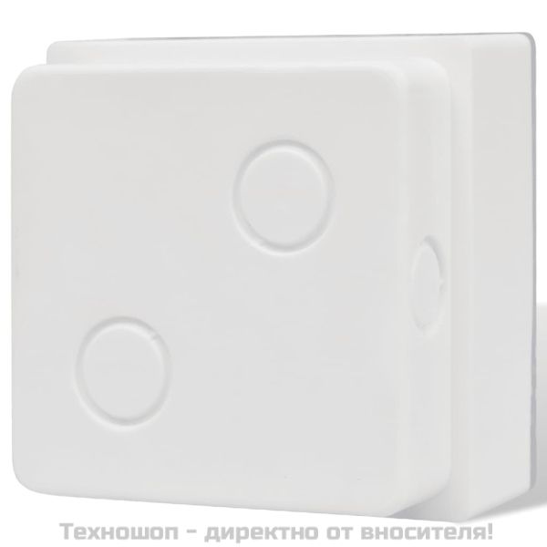 LED осветителни тела за вграждане в земя, 6 бр, 100x100x68 мм