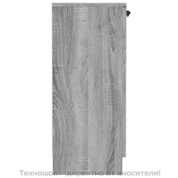 Сайдборд, сив сонома, 60x30x70 см, инженерно дърво