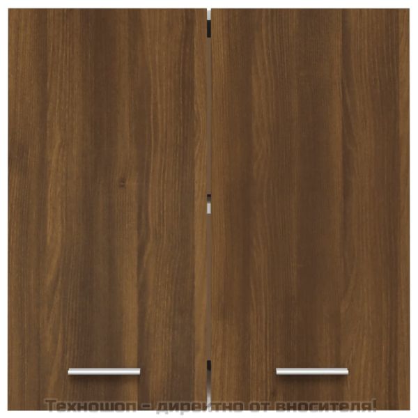 Висящ шкаф "Lyon", кафяв дъб, 60x31x60 см, инженерно дърво