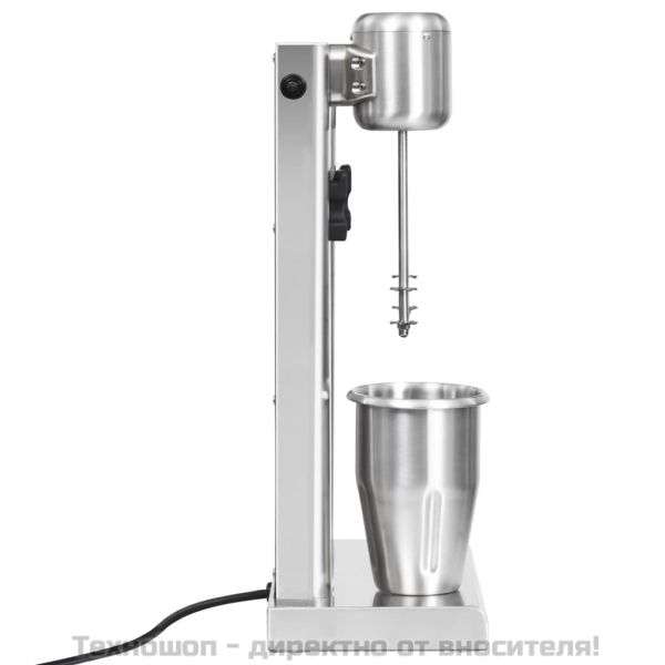 Миксер за млечен шейк с две купи, неръждаема стомана, 2 л