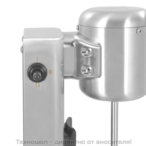 Миксер за млечен шейк с две купи, неръждаема стомана, 2 л