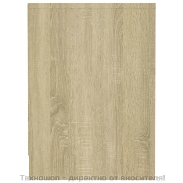 ТВ шкаф, сонома дъб, 102x37,5x52,5 см, инженерно дърво