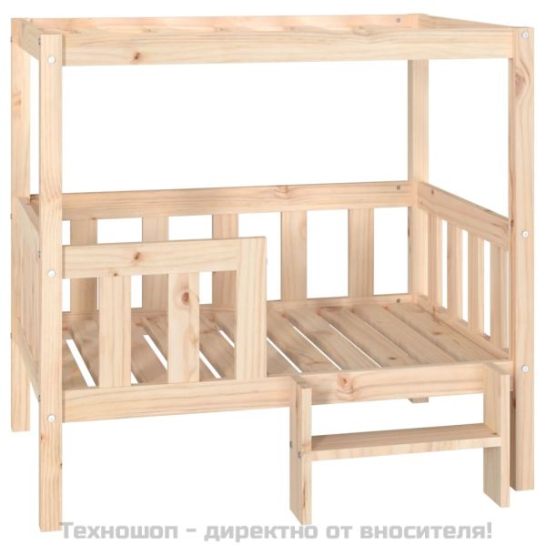 Кучешко легло, 95,5x73,5x90 см, борова дървесина масив