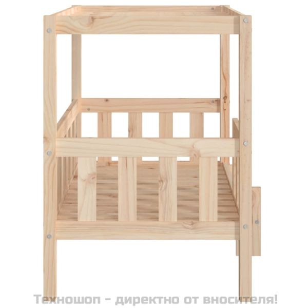 Кучешко легло, 95,5x73,5x90 см, борова дървесина масив
