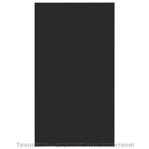 Библиотека/бюфет, черна, 66x30x98 см, инженерно дърво