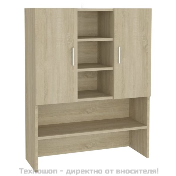 Шкаф за пералня, дъб сонома, 70,5x25,5x90 см