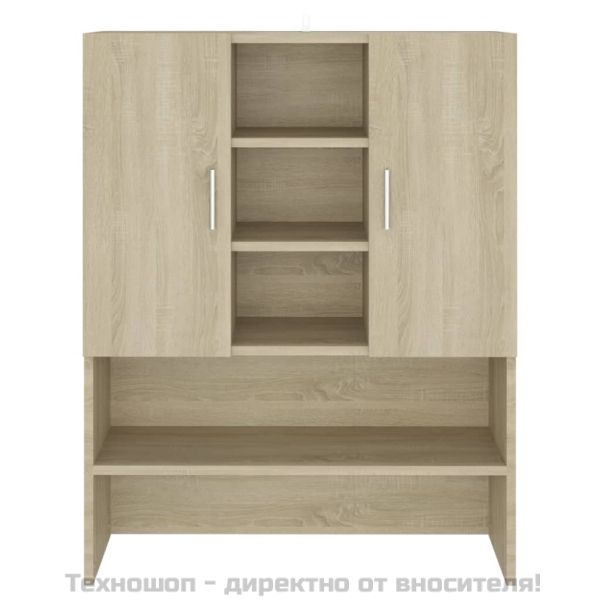 Шкаф за пералня, дъб сонома, 70,5x25,5x90 см