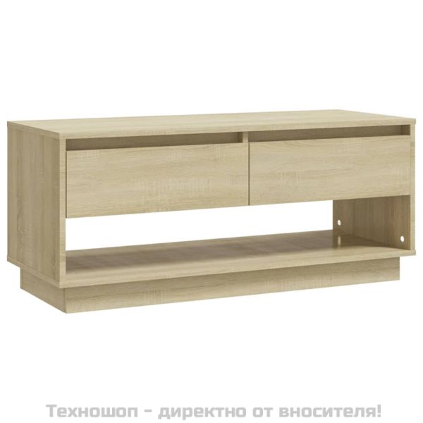 ТB шкаф, сонома дъб, 102x41x44 см, инженерно дърво