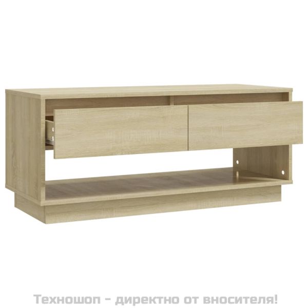 ТB шкаф, сонома дъб, 102x41x44 см, инженерно дърво