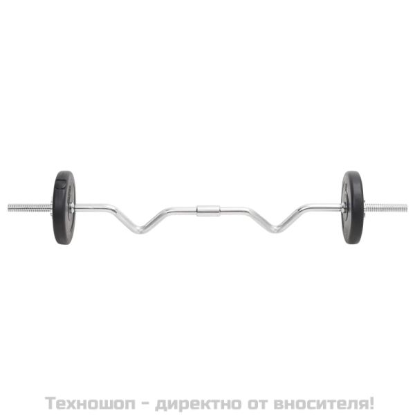 Комплект щанги и дъмбели 30 кг