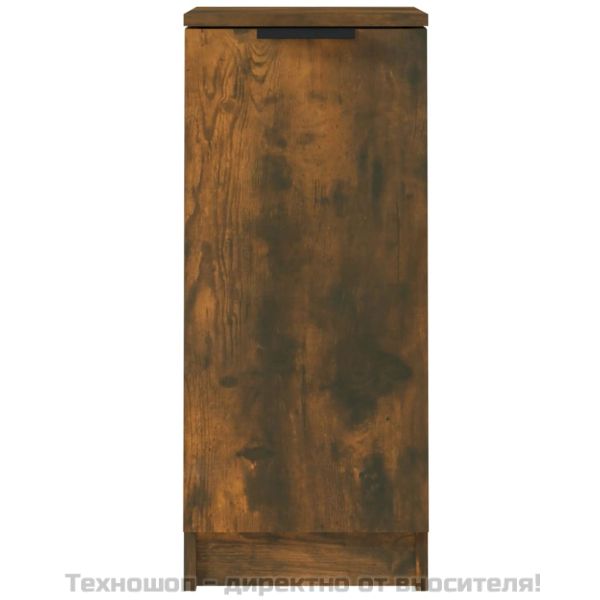 Сайдборди, 2 бр, опушен дъб, 30x30x70 см, инженерно дърво