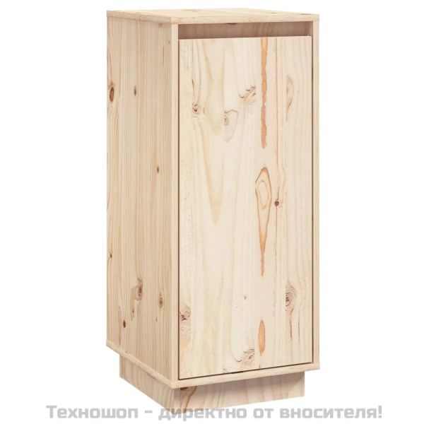 Сайдборди, 2 бр, 31,5x34x75 см, бор масив