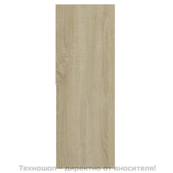 Библиотека, дъб сонома, 67x24x161 см, инженерно дърво