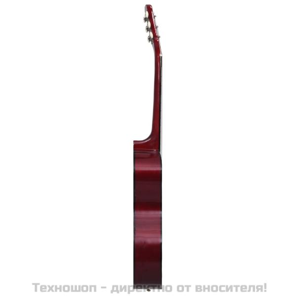 Уестърн акустична cutaway китара с 6 струни, 38", липово дърво