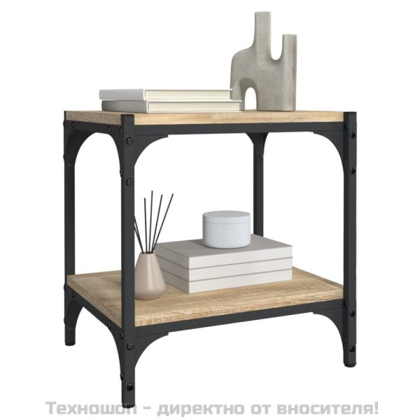 ТB шкаф, дъб сонома, 40x33x41 см, инженерно дърво и стомана