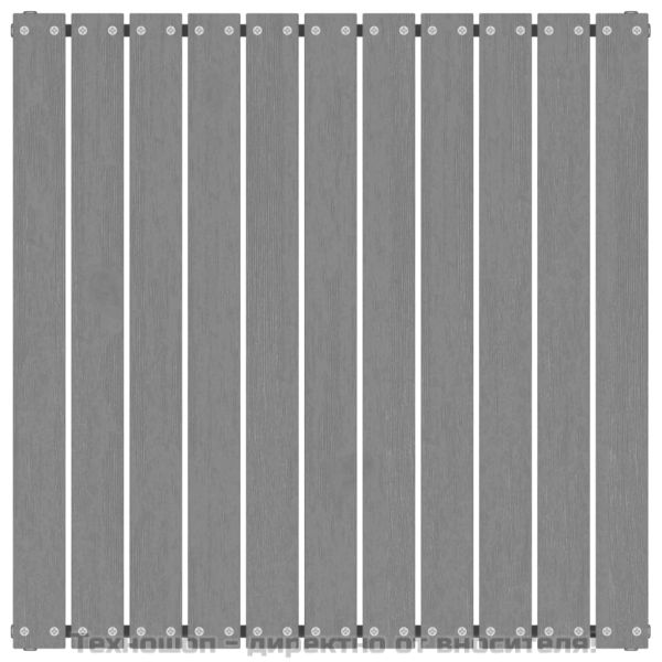 Градински табуретки с възглавници, 2 бр, сиви, бор масив