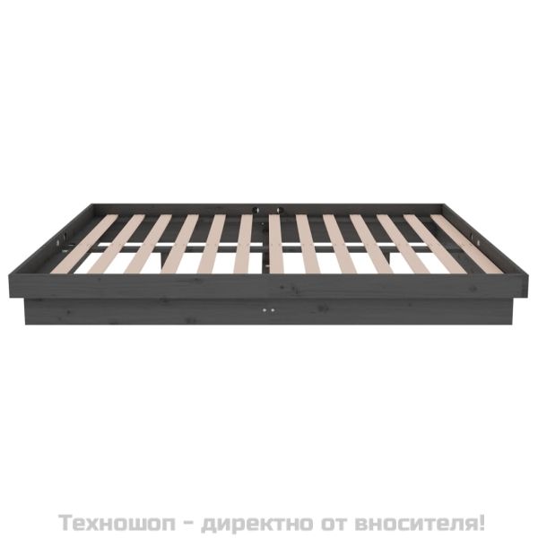 Рамка за легло, масивно дърво, 140х190 см