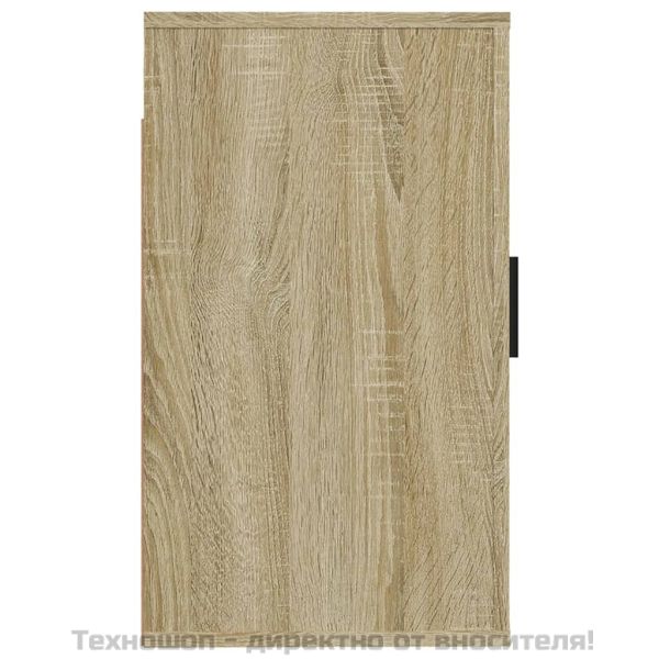 ТВ шкафове със стенен монтаж, 2 бр, сонома дъб, 40x34,5x60 см