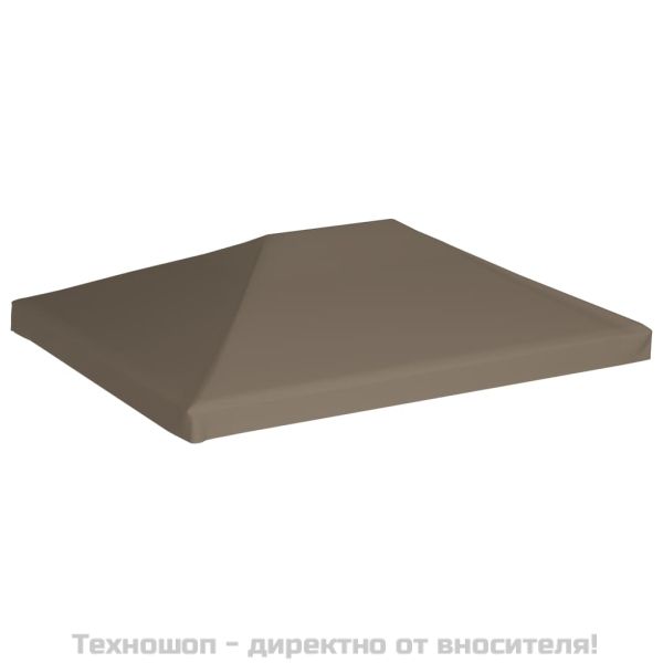 Покрив за шатра, 310 г/м², 3x3 м, таупе