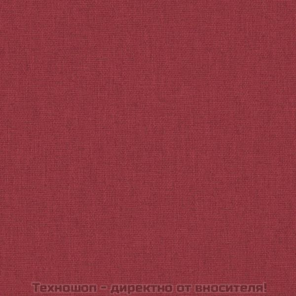 Бебешка кошара с матрак, червена, ленен плат