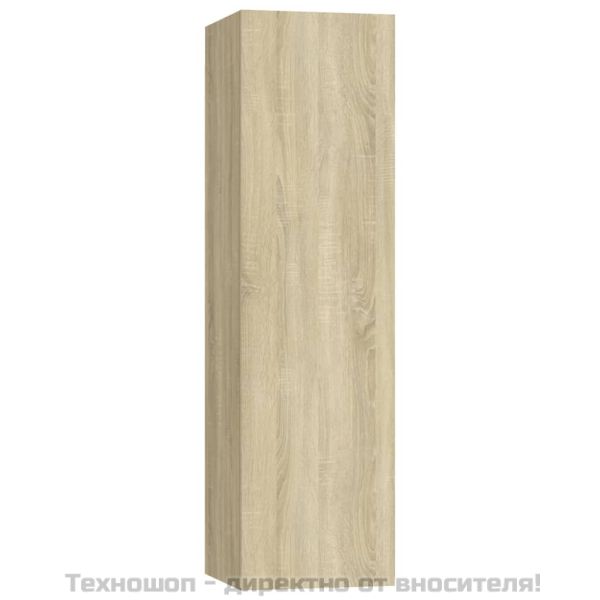 ТВ шкаф, дъб сонома, 30,5x30x110 см, инженерно дърво