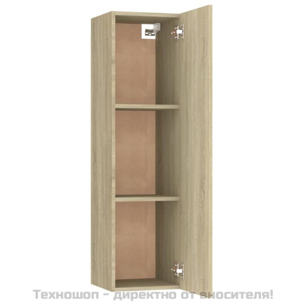 ТВ шкаф, дъб сонома, 30,5x30x110 см, инженерно дърво