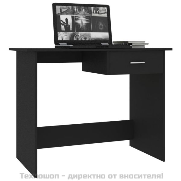 Бюро, черно, 100x50x76 см, ПДЧ