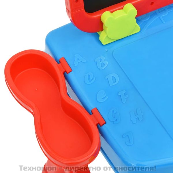 3-в-1 комплект от детски статив и учебно бюро за игра