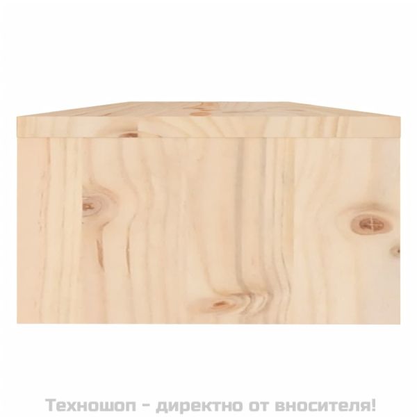 Поставка за монитор, 50x24x13 см, бор масив
