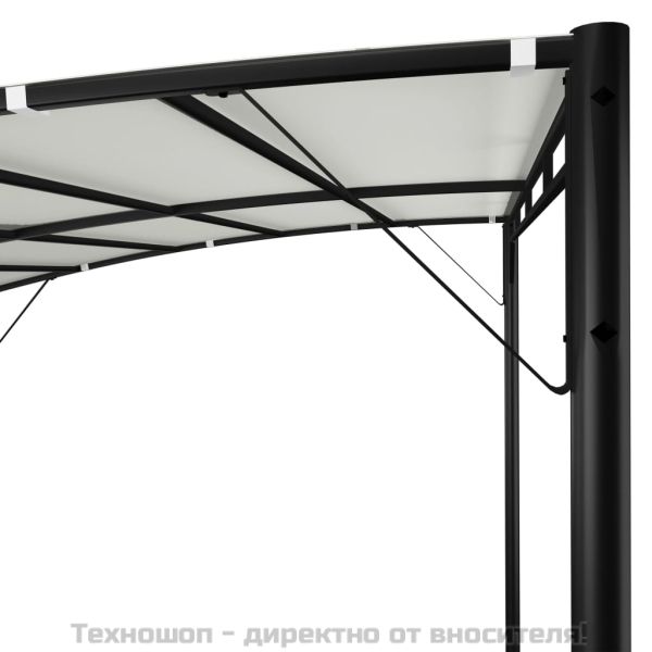 Градинска тента сенник, 3x3x2,55 м, кремава