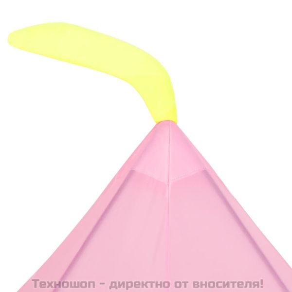 Детска палатка за игра, розова, 100x100x127 см