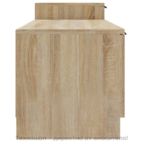 ТВ шкаф, сонома дъб, 158,5x36x45 см, инженерно дърво