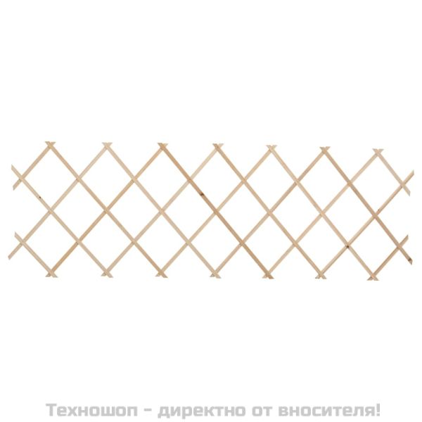 Огради хармоника, 5 бр, чамова дървесина, 180x60 см