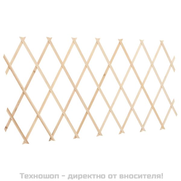 Огради хармоника, 5 бр, чамова дървесина, 180x60 см