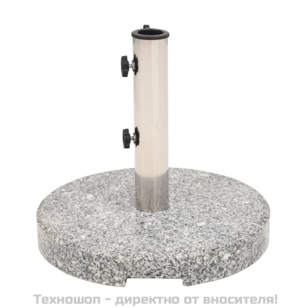 Основа за чадър, гранит, кръгла, 20 кг