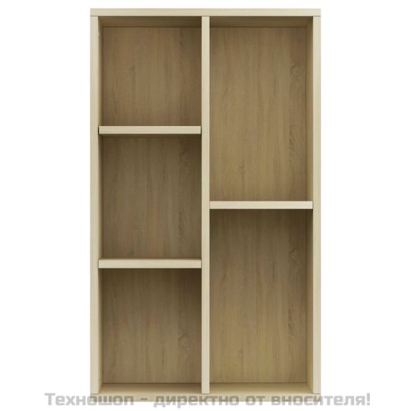 Библиотека/бюфет, дъб сонома, 50x25x80 см, инженерно дърво