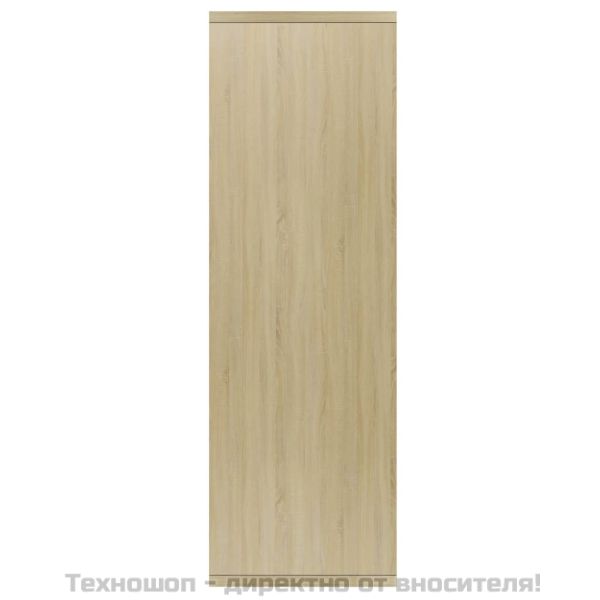 Библиотека/бюфет, дъб сонома, 50x25x80 см, инженерно дърво