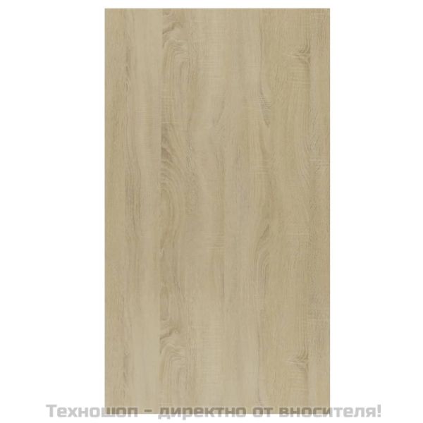 Библиотека/бюфет, дъб сонома, 50x25x80 см, инженерно дърво