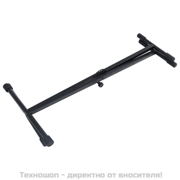 Комплект стойка за кийборд и табуретка в черно