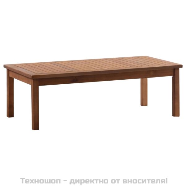 Градински комплект от 4 части, акациево дърво масив