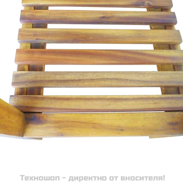 Градинска повдигната леха, акациева дървесина масив и цинк