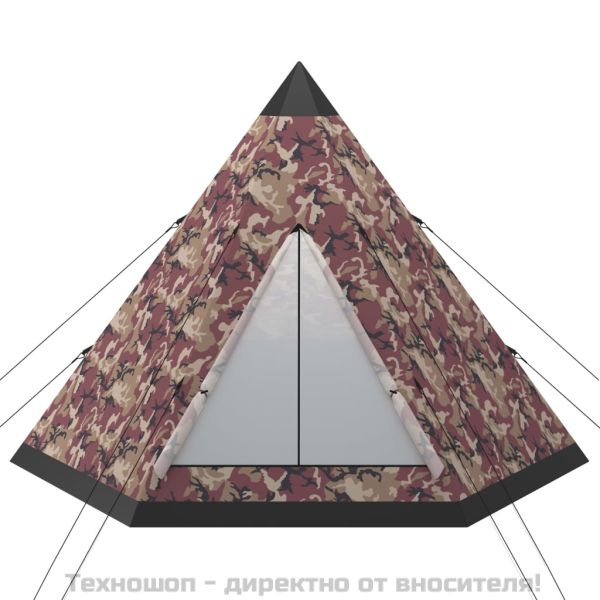 4-местна палатка, многоцветна