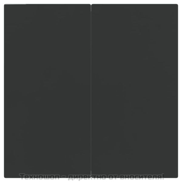 Градински трапезен комплект, 3 части, черен, полиратан